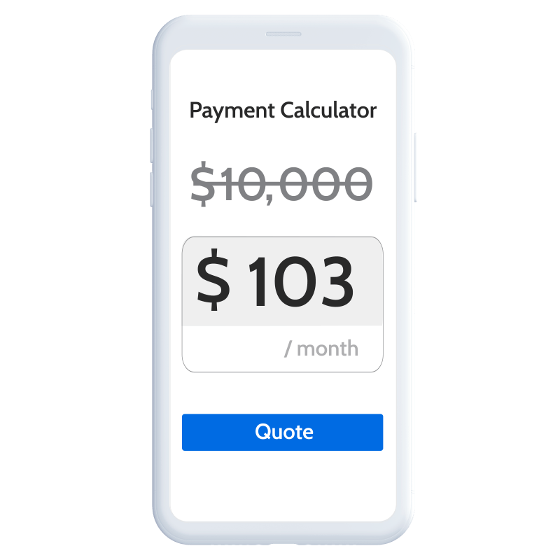 Payment calculator still