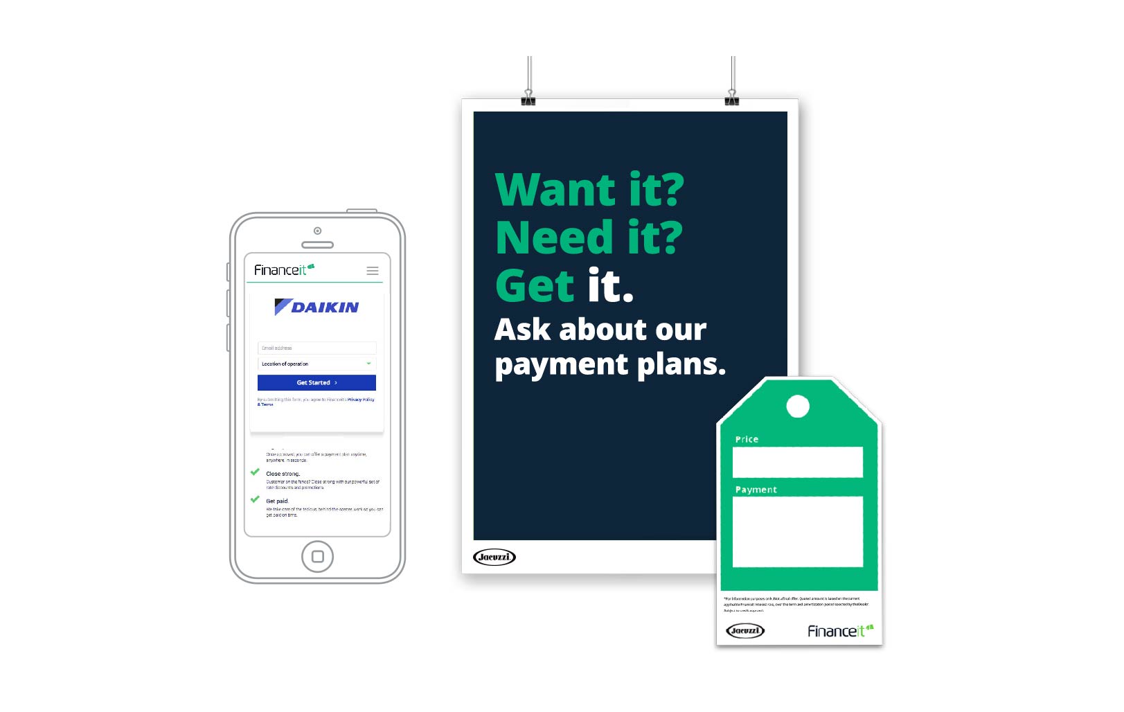Co-branded marketing POS USA