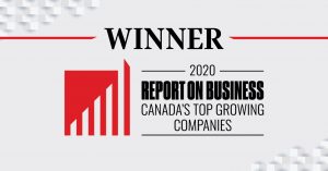 2020 Canada's Top Growing Companies Winner logo